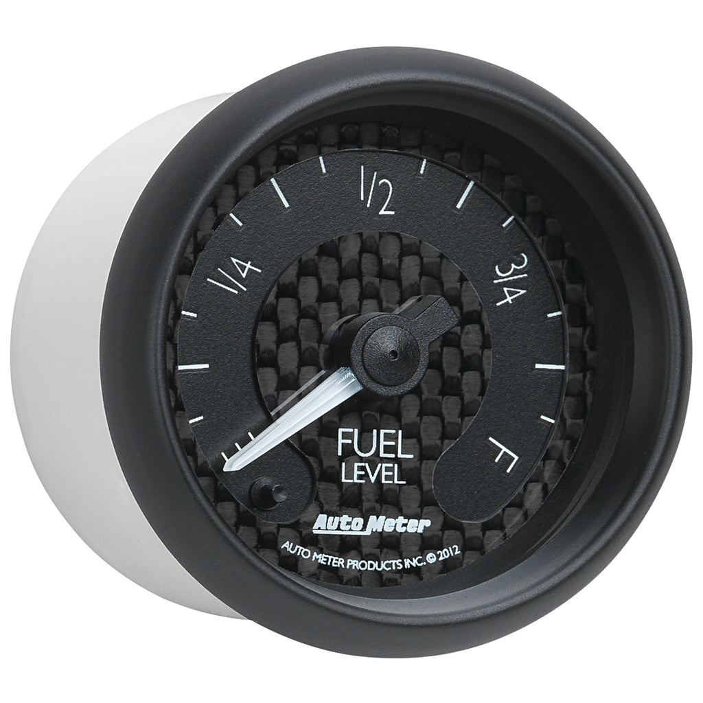 AutoMeter 8010 GAUGE, FUEL LEVEL, 2 1/16", PROGRAMMABLE, GT