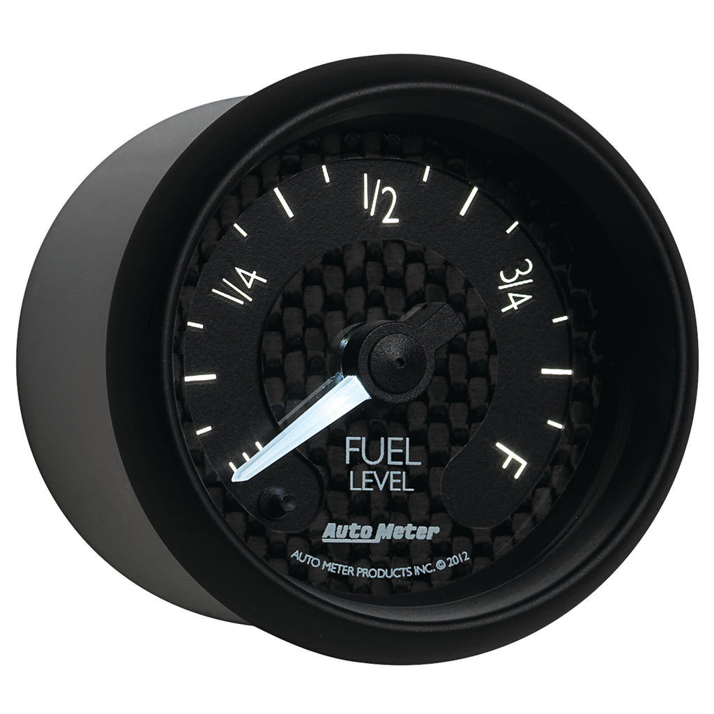 AutoMeter 8010 GAUGE, FUEL LEVEL, 2 1/16", PROGRAMMABLE, GT