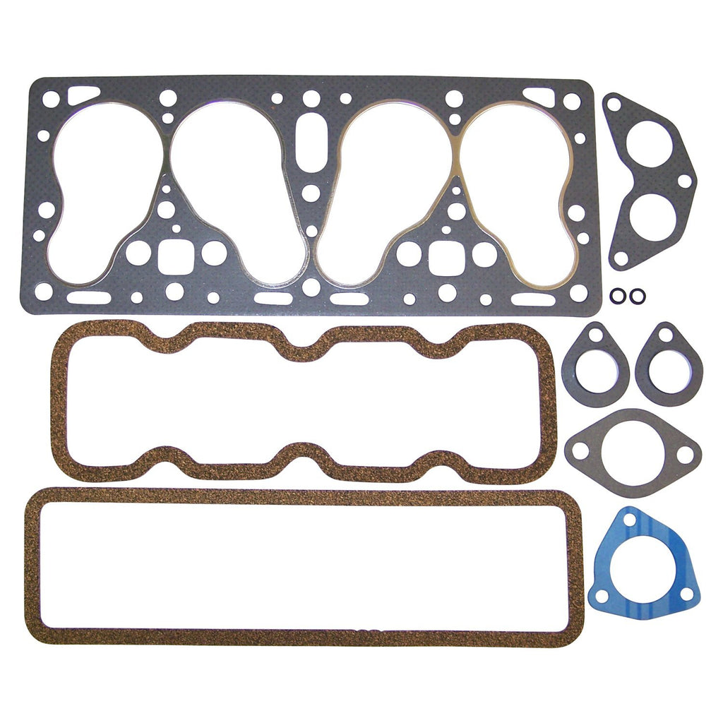Crown Automotive Jeep Replacement 801344 Upper Gasket Set for 1950-1971 Jeep / Willys Models w/ 4-134 F-Head Engine for Select Jeep CJ3, Jeep CJ5, Jeep CJ6, Jeep Commando, Jeep FC150, Jeep Willys, Willys 4-63, Willys 4-73 Sedan Delivery, Willys 4-75