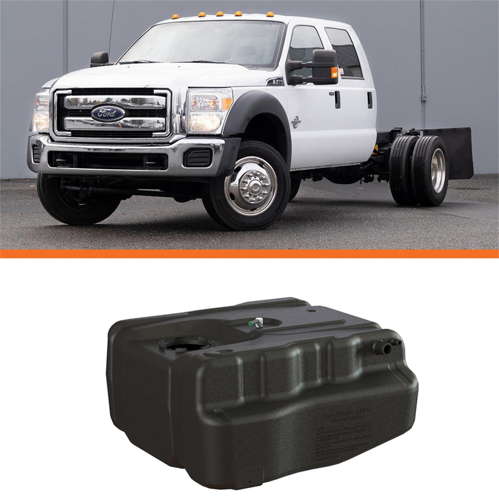 TITAN Fuel Tanks 8020011 After-Axle Utility Tank for Select Ford F-350 Super Duty, Ford F-450 Super Duty, Ford F-550 Super Duty