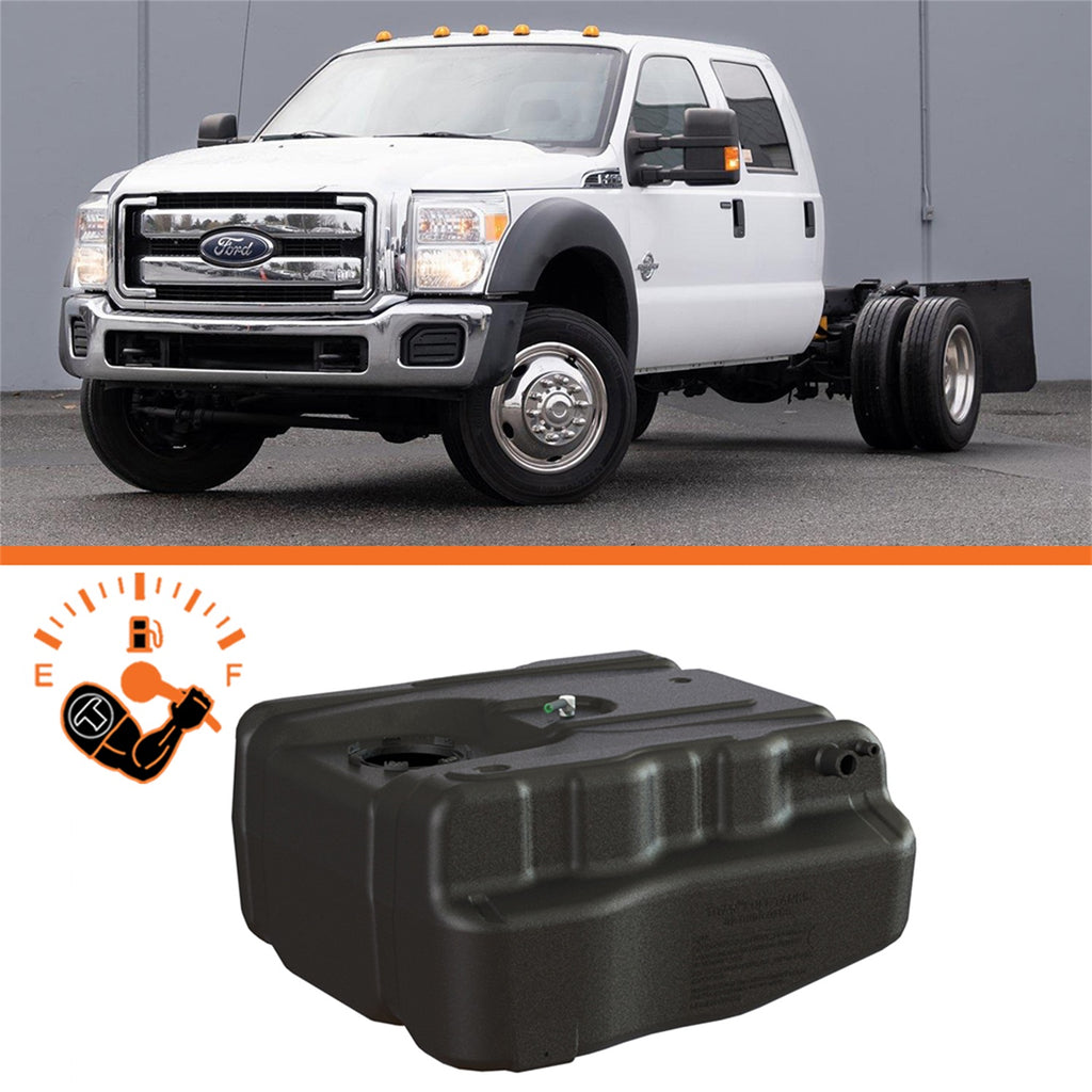 TITAN Fuel Tanks 8020011 After-Axle Utility Tank for Select Ford F-350 Super Duty, Ford F-450 Super Duty, Ford F-550 Super Duty