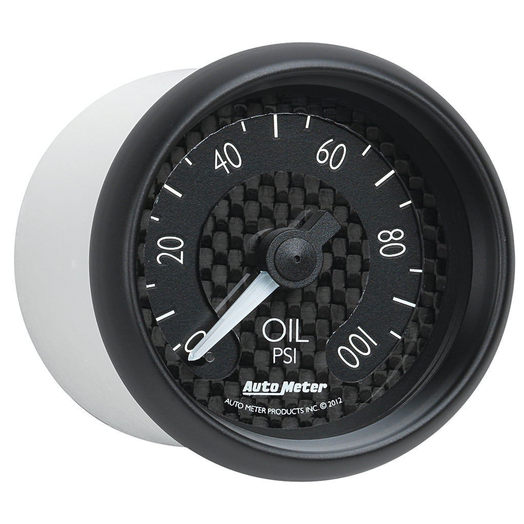 AutoMeter 8021 GAUGE, OIL PRESS, 2 1/16", 100PSI, MECH, GT