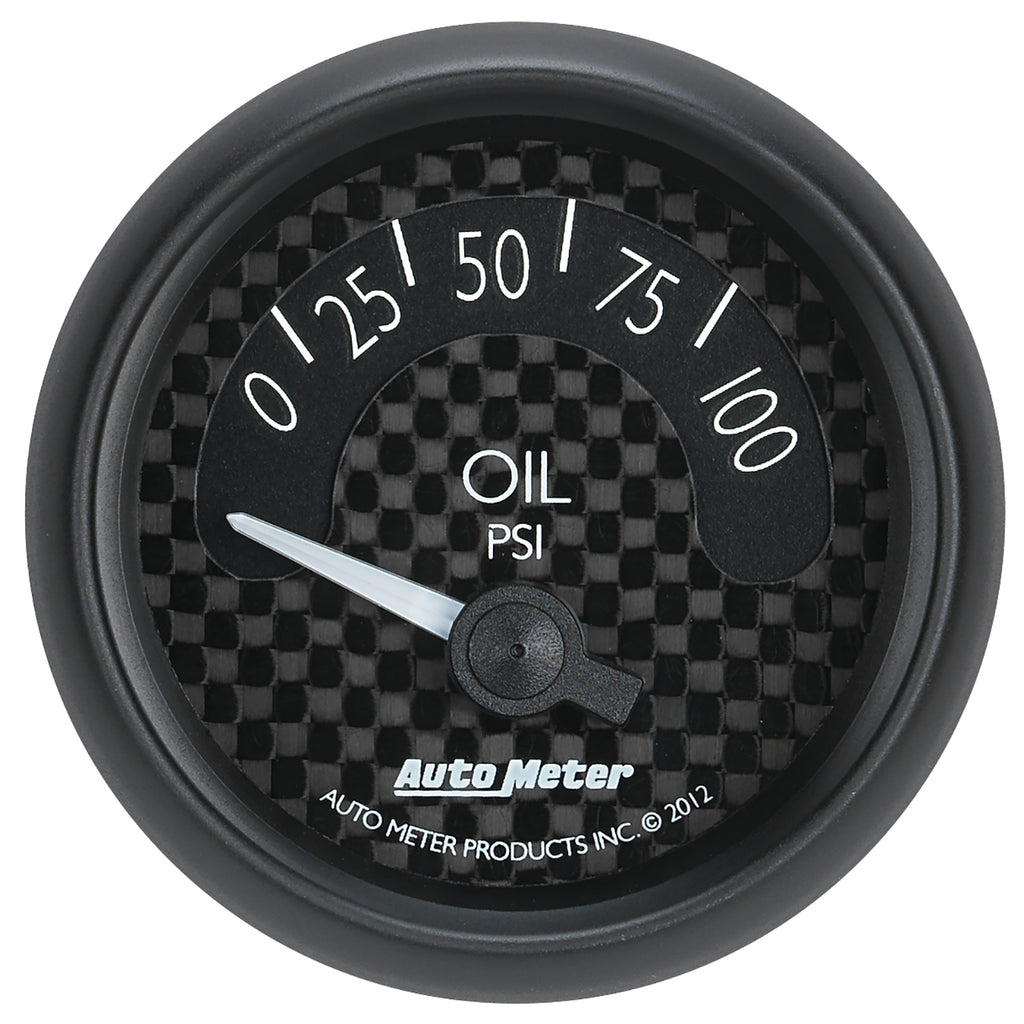 AutoMeter 8027 GAUGE, OIL PRESS, 2 1/16", 100PSI, ELEC, GT