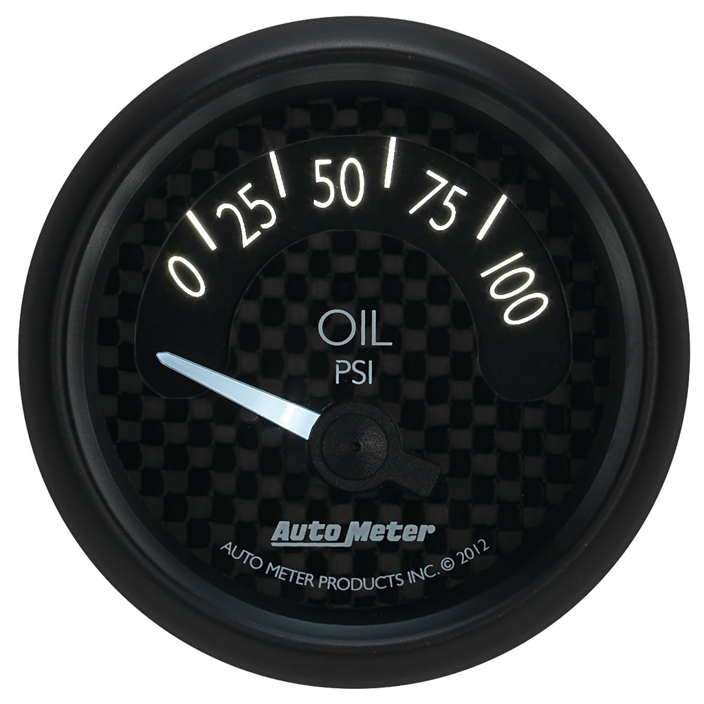 AutoMeter 8027 GAUGE, OIL PRESS, 2 1/16", 100PSI, ELEC, GT