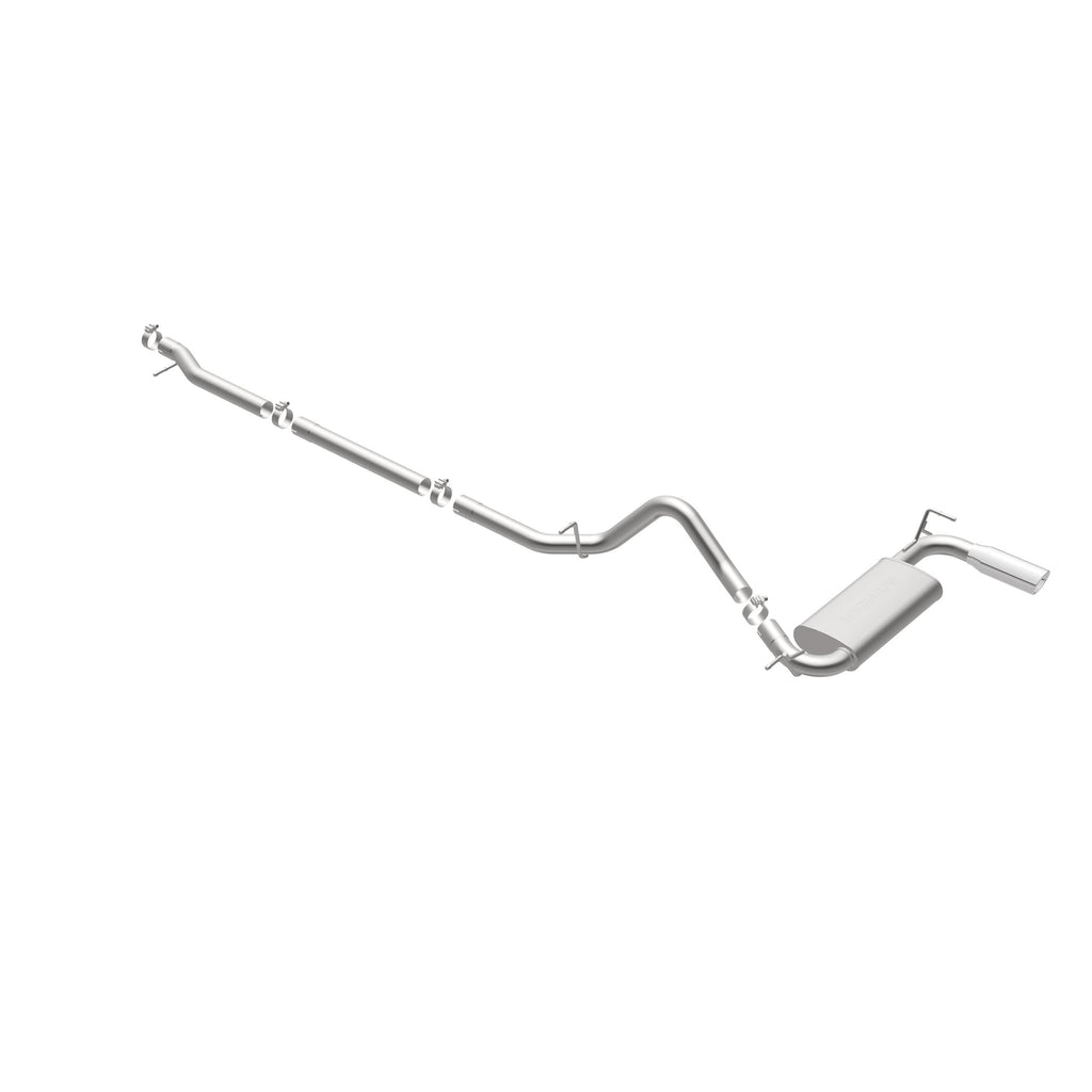 MagnaFlow Exhaust Products 16751 Street Series Polished Cat-Back System for Select Jeep Wrangler