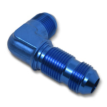 Load image into Gallery viewer, Performance--6-An-90-Degree-Flare-Bulkhead-(Blue)