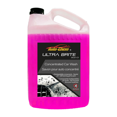 Auto-Chem 802-01 Ultra Brite Concentrated Car Wash - 3.78L
