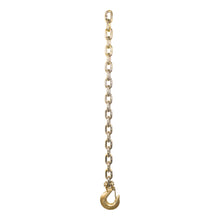 Load image into Gallery viewer, CURT 80316 35" Safety Chain with 1 Clevis Hook (24,000 lbs, Yellow Zinc)