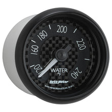 Load image into Gallery viewer, AutoMeter 8032 GAUGE, WATER TEMP, 2 1/16", 240?F, MECH, GT