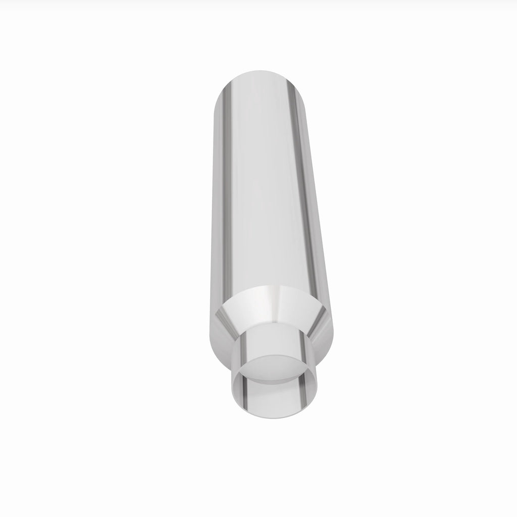 MagnaFlow Exhaust Products 35117 Single Exhaust Tip - 2.5in. Inlet/4in. Outlet