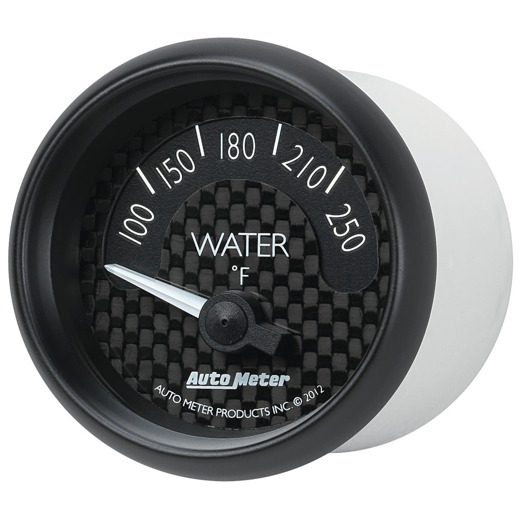 AutoMeter 8037 GAUGE, WATER TEMP, 2 1/16", 250?F, ELEC, GT
