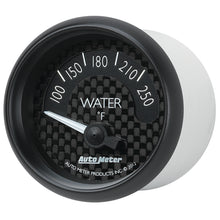 Load image into Gallery viewer, AutoMeter 8037 GAUGE, WATER TEMP, 2 1/16", 250?F, ELEC, GT