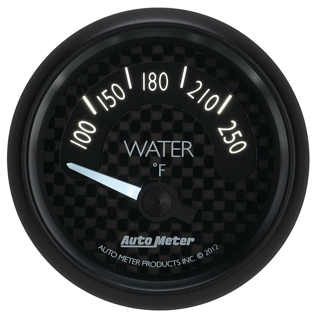 AutoMeter 8037 GAUGE, WATER TEMP, 2 1/16", 250?F, ELEC, GT