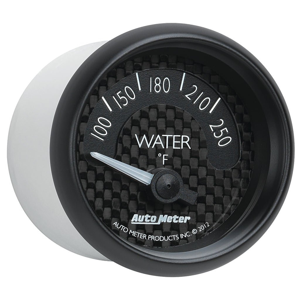 AutoMeter 8037 GAUGE, WATER TEMP, 2 1/16", 250?F, ELEC, GT