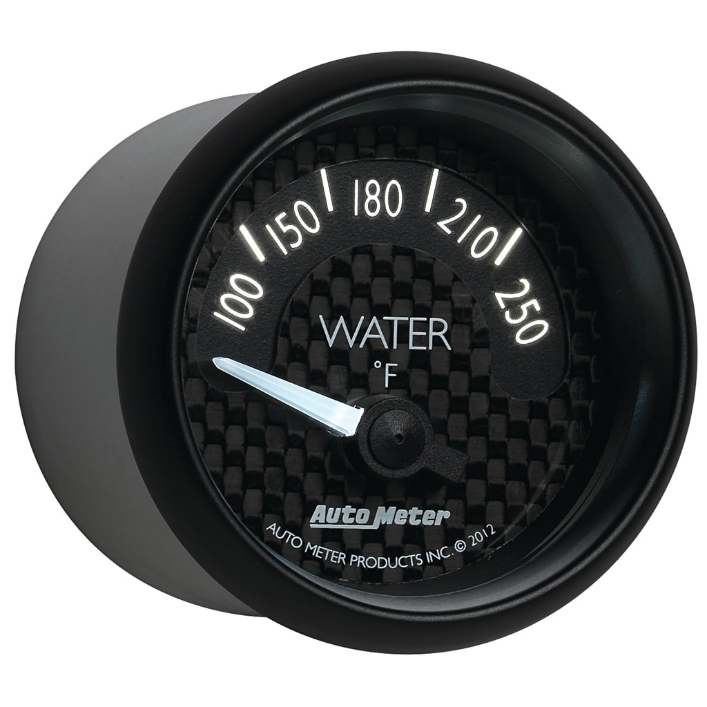 AutoMeter 8037 GAUGE, WATER TEMP, 2 1/16", 250?F, ELEC, GT
