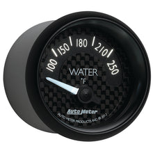 Load image into Gallery viewer, AutoMeter 8037 GAUGE, WATER TEMP, 2 1/16", 250?F, ELEC, GT