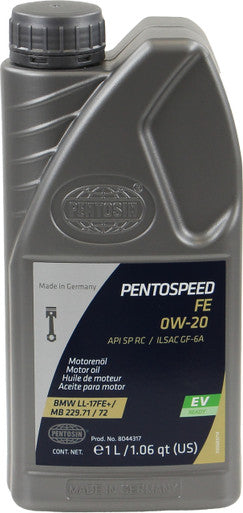 Pentosin 8044317 Pentospeed FE 0W20 Synthetic Engine Oil - 1 L