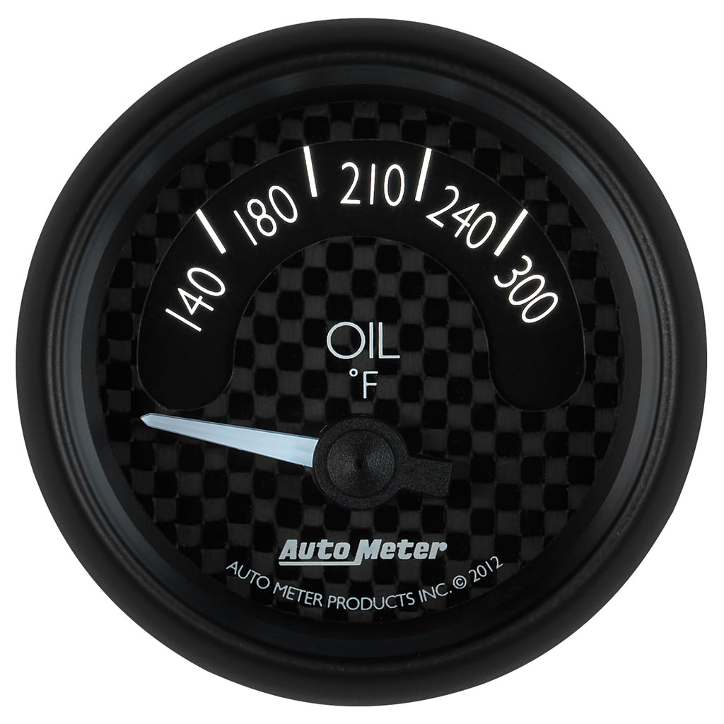 AutoMeter 8048 GAUGE, OIL TEMP, 2 1/16", 300?F, ELEC, GT