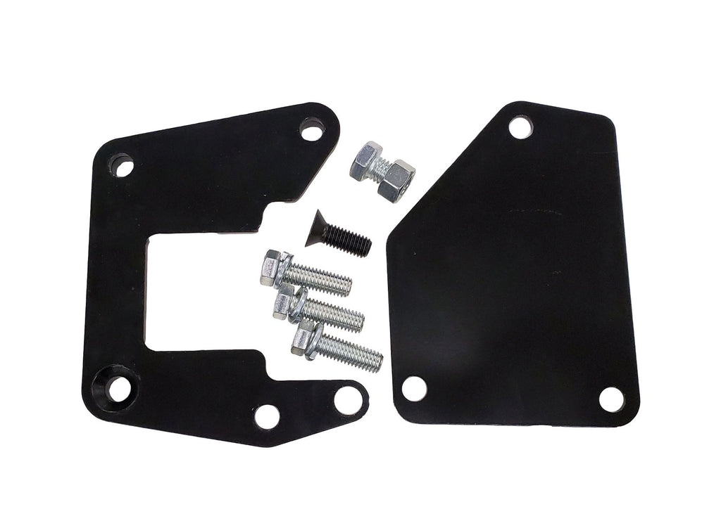 Borgeson 805005 Mounting bracket kit to mount modern power steering box on the 63-66 C10 trucks.