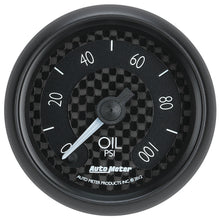 Load image into Gallery viewer, AutoMeter 8053 GAUGE, OIL PRESS, 2 1/16", 100PSI, DIGITAL STEPPER MOTOR, GT