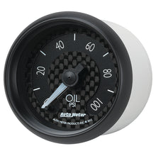 Load image into Gallery viewer, AutoMeter 8053 GAUGE, OIL PRESS, 2 1/16", 100PSI, DIGITAL STEPPER MOTOR, GT