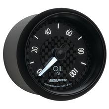 Load image into Gallery viewer, AutoMeter 8053 GAUGE, OIL PRESS, 2 1/16", 100PSI, DIGITAL STEPPER MOTOR, GT