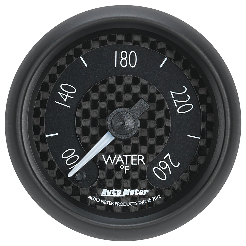 AutoMeter 8055 GAUGE, WATER TEMP, 2 1/16", 260?F, DIGITAL STEPPER MOTOR, GT
