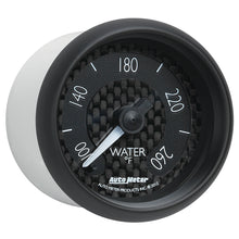 Load image into Gallery viewer, AutoMeter 8055 GAUGE, WATER TEMP, 2 1/16", 260?F, DIGITAL STEPPER MOTOR, GT