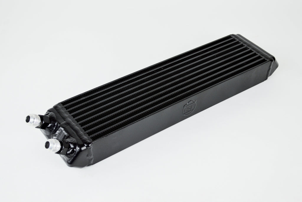 CSF Cooling - Racing & High Performance Division 8066 Universal Dual-Pass internal/external Oil Cooler - 22.0in L x 5.0in H x 2.25in W