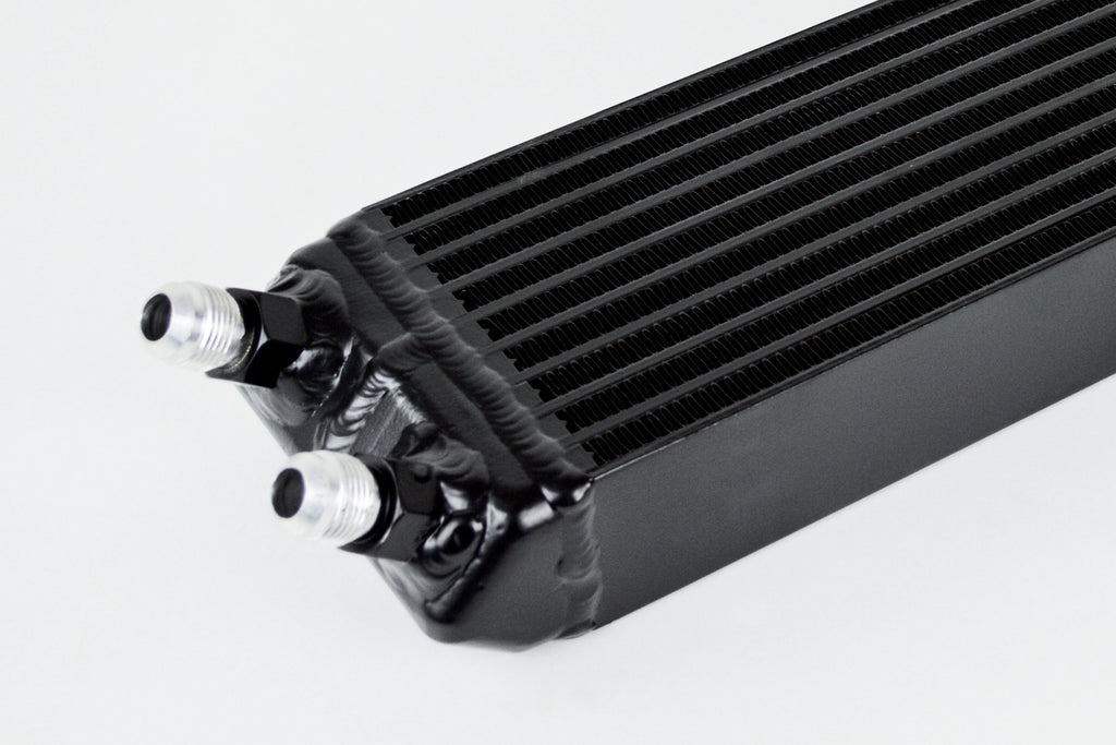 CSF Cooling - Racing & High Performance Division 8066 Universal Dual-Pass internal/external Oil Cooler - 22.0in L x 5.0in H x 2.25in W