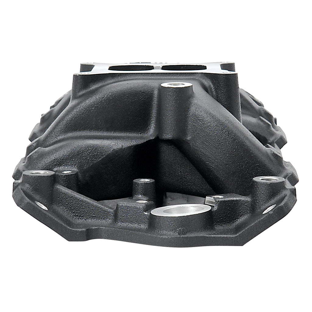 Intake-Manifold-Rpm-Air-Gap-Small-Block-Chevy-262-400-Black