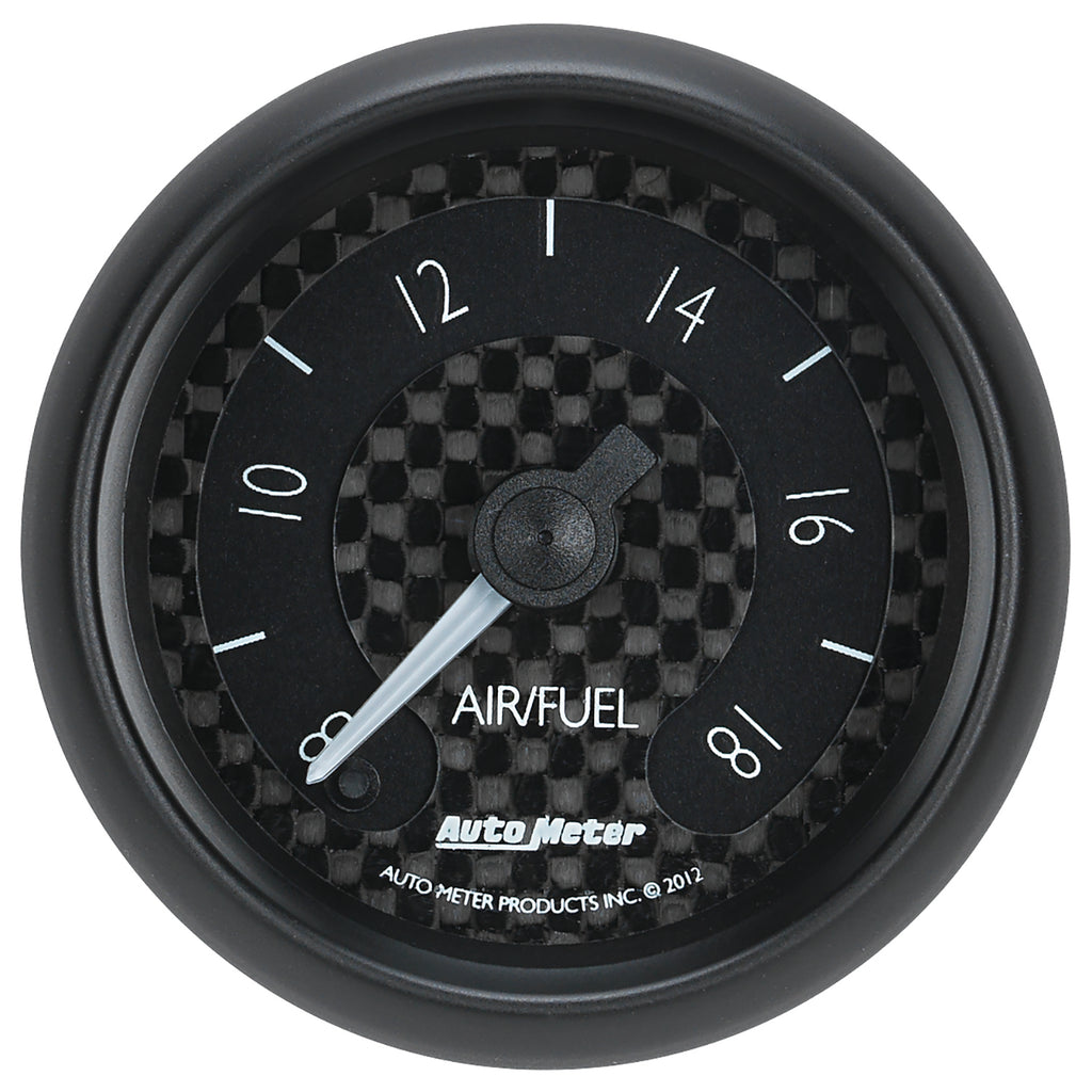 AutoMeter 8070 GAUGE, AIR/FUEL RATIO-WIDEBAND, ANALOG, 2 1/16", 8:1-18:1, STEPPER MOTOR, GT
