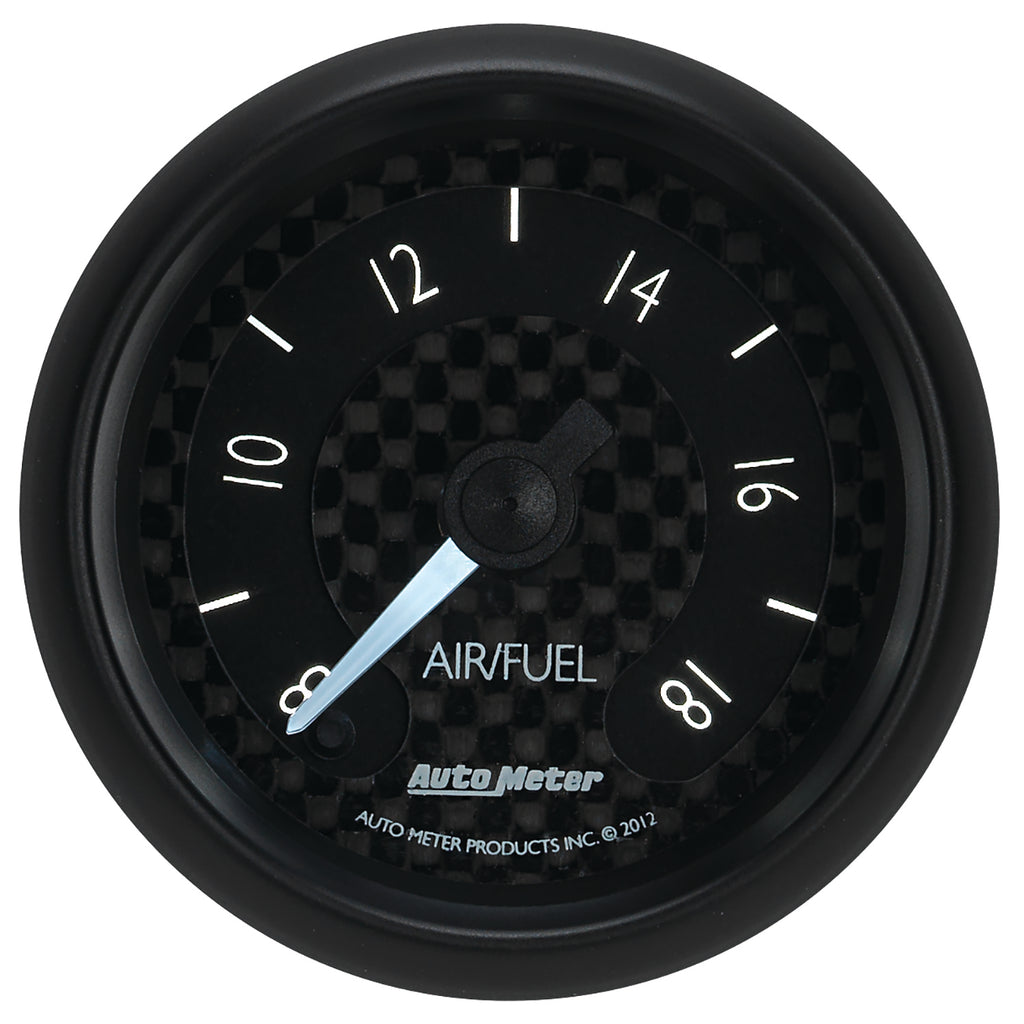 AutoMeter 8070 GAUGE, AIR/FUEL RATIO-WIDEBAND, ANALOG, 2 1/16", 8:1-18:1, STEPPER MOTOR, GT