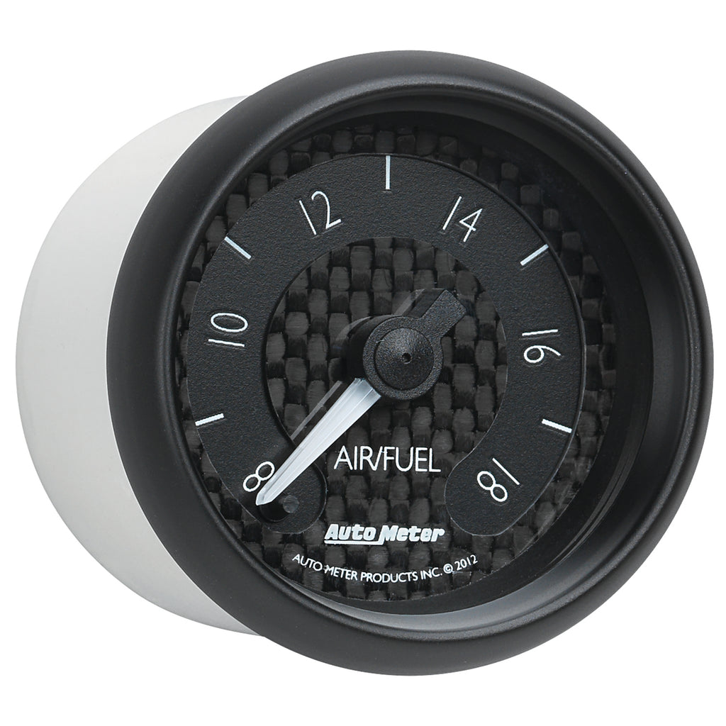 AutoMeter 8070 GAUGE, AIR/FUEL RATIO-WIDEBAND, ANALOG, 2 1/16", 8:1-18:1, STEPPER MOTOR, GT