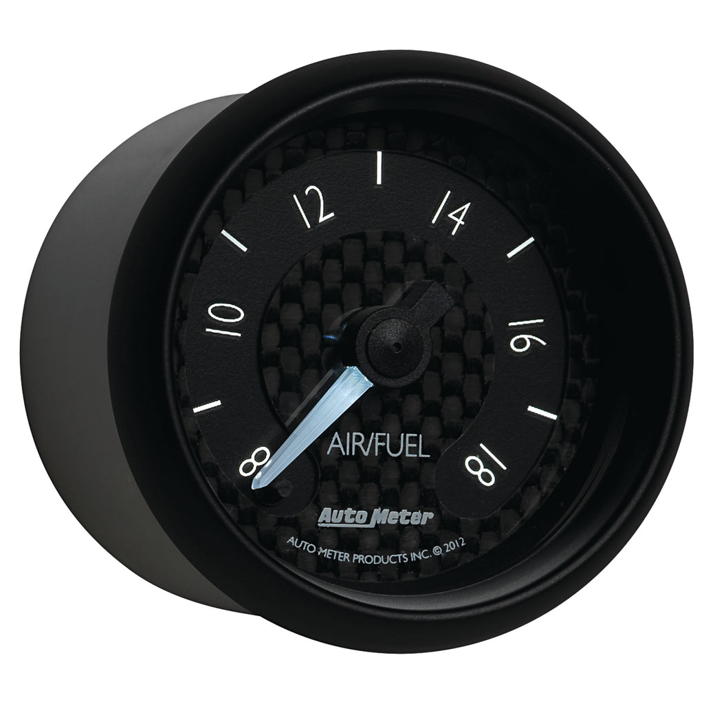 AutoMeter 8070 GAUGE, AIR/FUEL RATIO-WIDEBAND, ANALOG, 2 1/16", 8:1-18:1, STEPPER MOTOR, GT