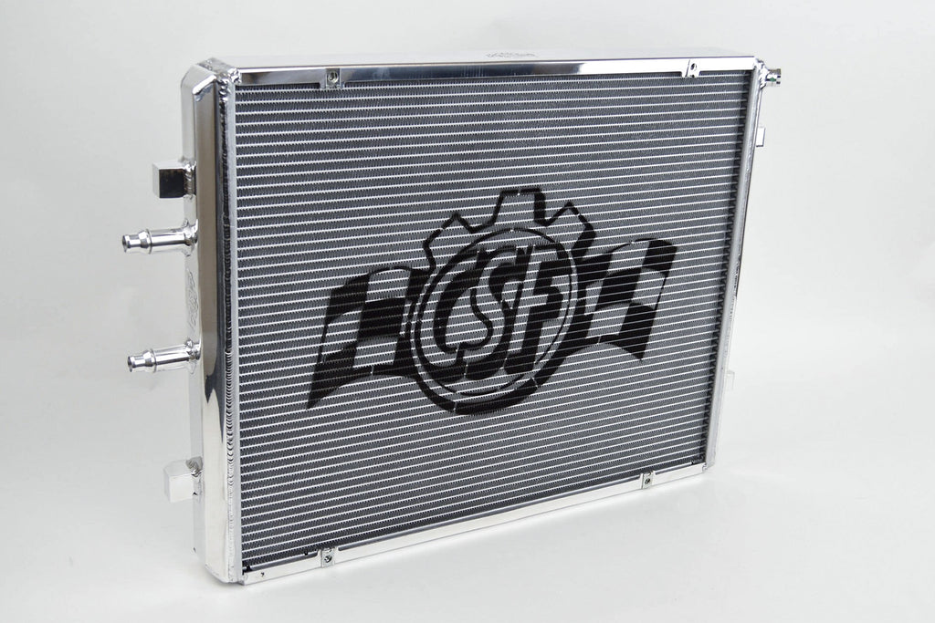 CSF Cooling - Racing & High Performance Division 8075 BMW F8X M3/M4 Front Mount Heat Exchanger w/ rock guard - Silver for Select BMW M2, BMW M3, BMW M4, BMW i8