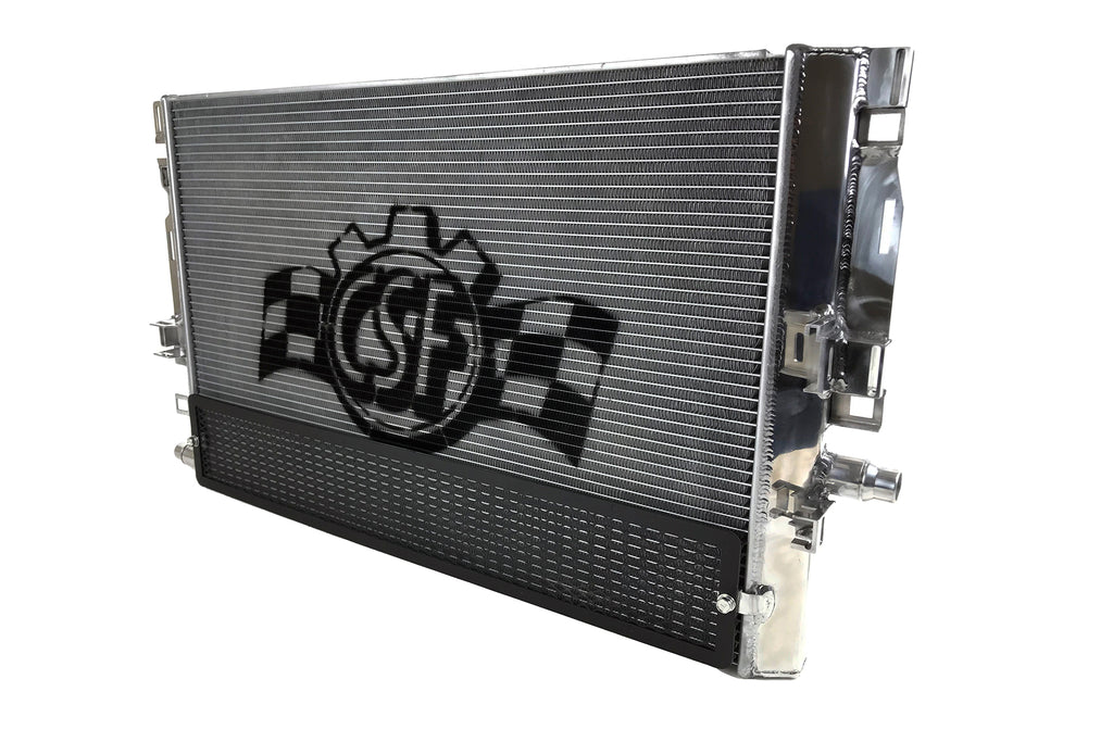 CSF Cooling - Racing & High Performance Division 8088 Mercedes AMG GT/R/C / W205 C63 / W213 E63 / GLC63 Heat Exchanger w/ Rock Guard for Select Mercedes-Benz AMG GT, Mercedes-Benz AMG GT 63, Mercedes-Benz AMG GT 63 S, Mercedes-Benz AMG GT C,