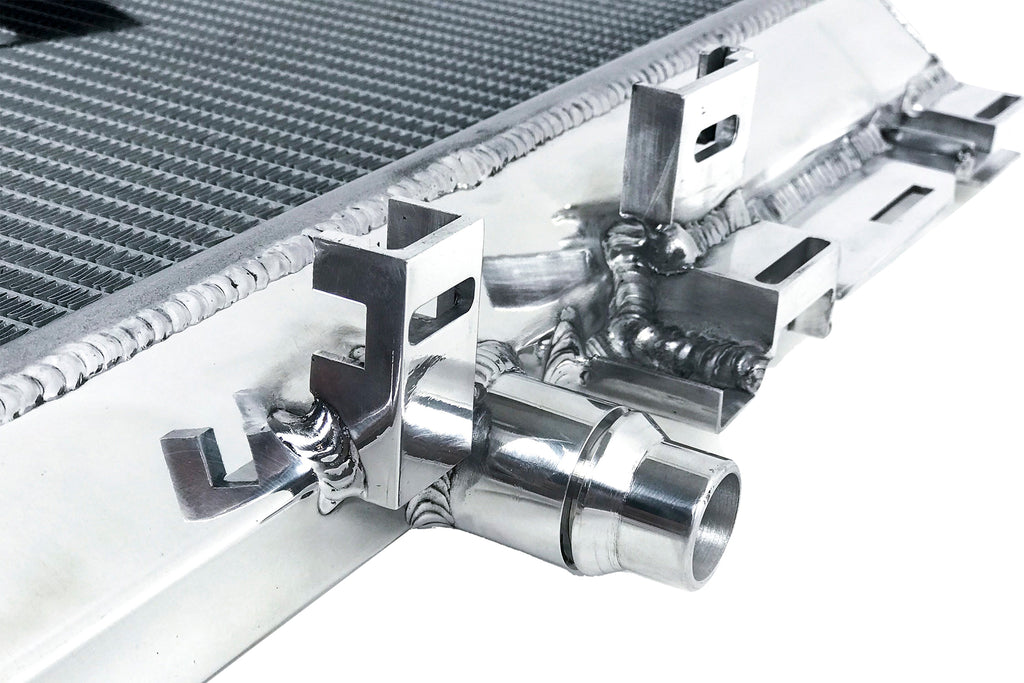 CSF Cooling - Racing & High Performance Division 8088 Mercedes AMG GT/R/C / W205 C63 / W213 E63 / GLC63 Heat Exchanger w/ Rock Guard for Select Mercedes-Benz AMG GT, Mercedes-Benz AMG GT 63, Mercedes-Benz AMG GT 63 S, Mercedes-Benz AMG GT C,