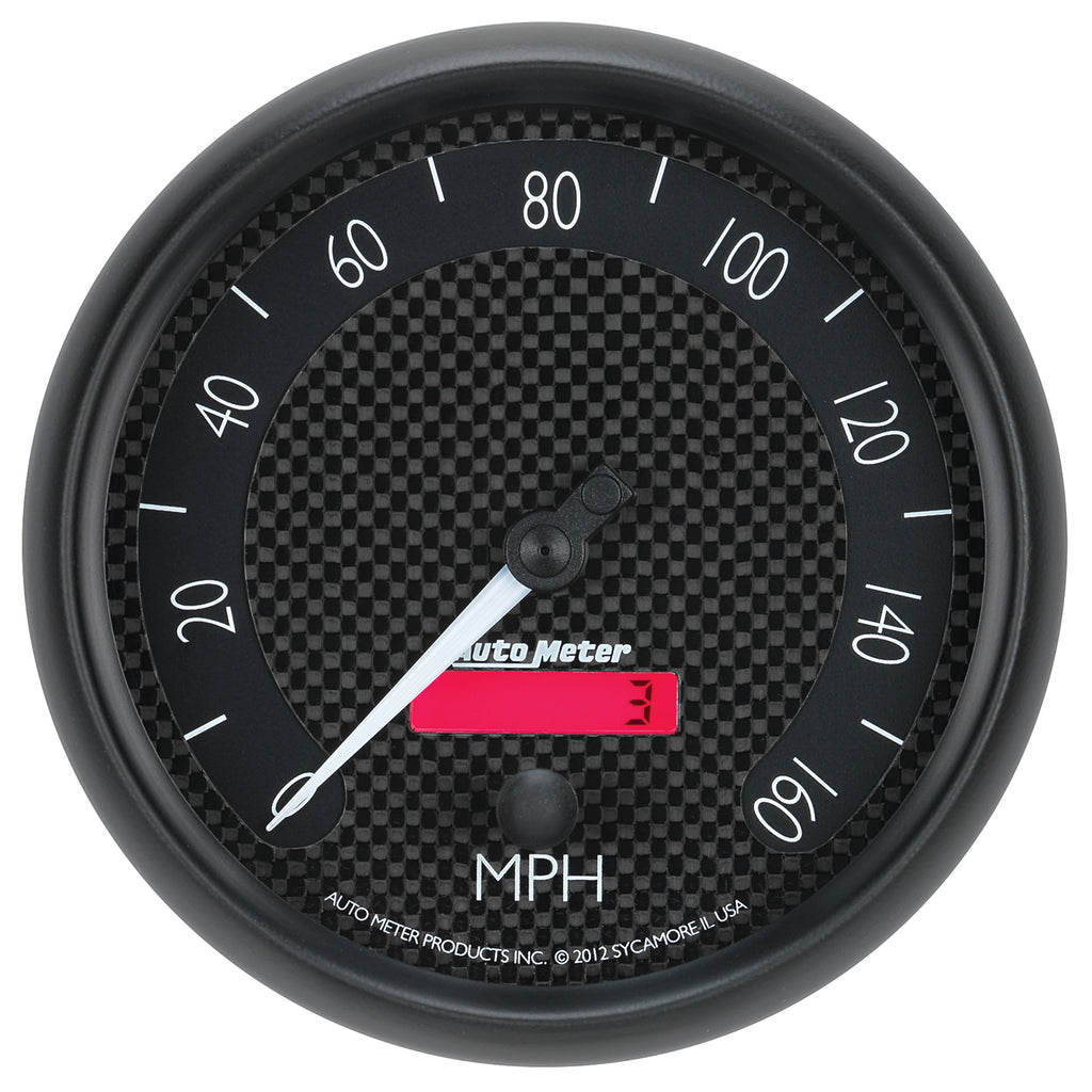 AutoMeter 8089 GAUGE, SPEEDOMETER, 5", 160MPH, ELEC. PROGRAMMABLE, GT