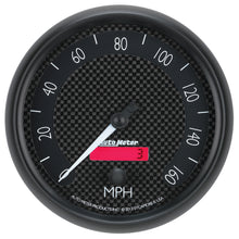 Load image into Gallery viewer, AutoMeter 8089 GAUGE, SPEEDOMETER, 5", 160MPH, ELEC. PROGRAMMABLE, GT