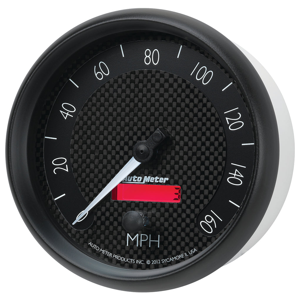 AutoMeter 8089 GAUGE, SPEEDOMETER, 5", 160MPH, ELEC. PROGRAMMABLE, GT