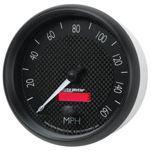 Load image into Gallery viewer, AutoMeter 8089 GAUGE, SPEEDOMETER, 5", 160MPH, ELEC. PROGRAMMABLE, GT