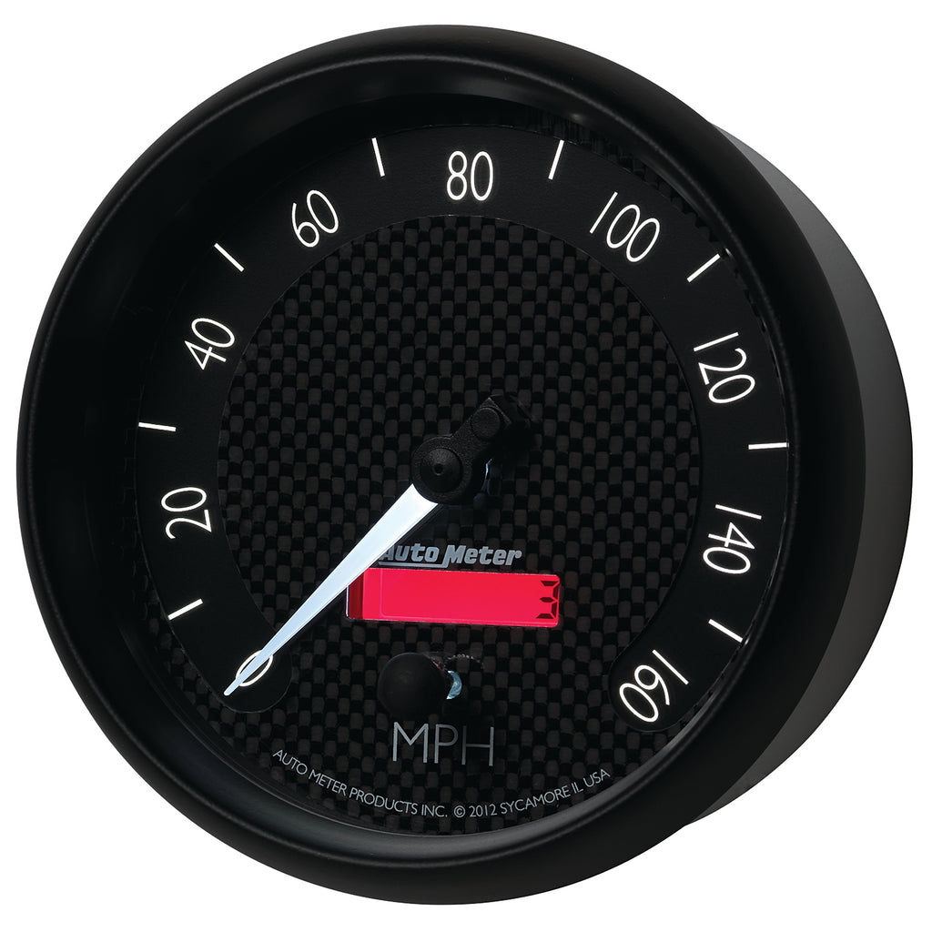 AutoMeter 8089 GAUGE, SPEEDOMETER, 5", 160MPH, ELEC. PROGRAMMABLE, GT