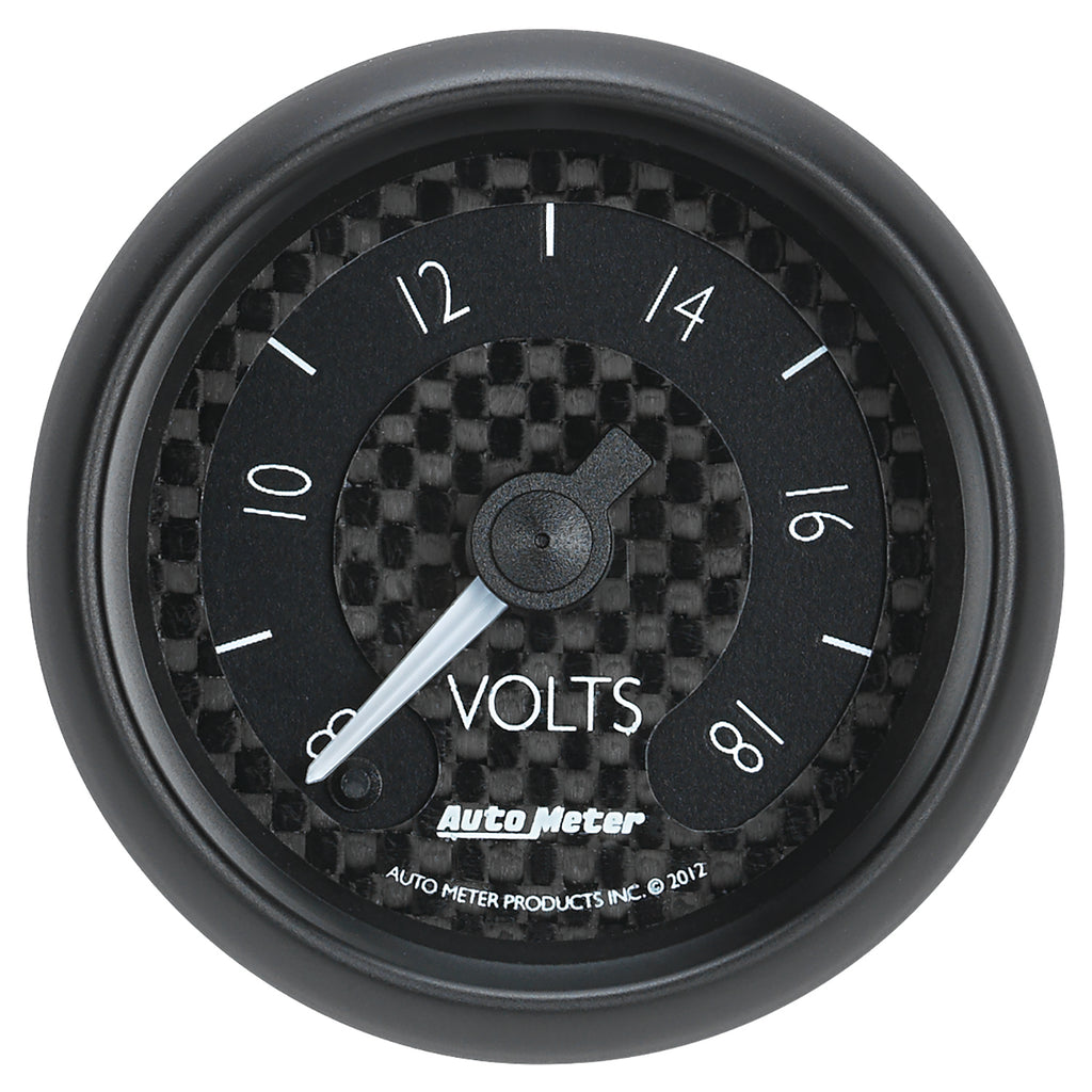 AutoMeter 8091 GAUGE, VOLTMETER, 2 1/16", 18V, DIGITAL STEPPER MOTOR, GT