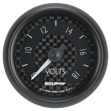 Load image into Gallery viewer, AutoMeter 8091 GAUGE, VOLTMETER, 2 1/16", 18V, DIGITAL STEPPER MOTOR, GT
