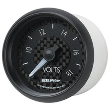 Load image into Gallery viewer, AutoMeter 8091 GAUGE, VOLTMETER, 2 1/16", 18V, DIGITAL STEPPER MOTOR, GT