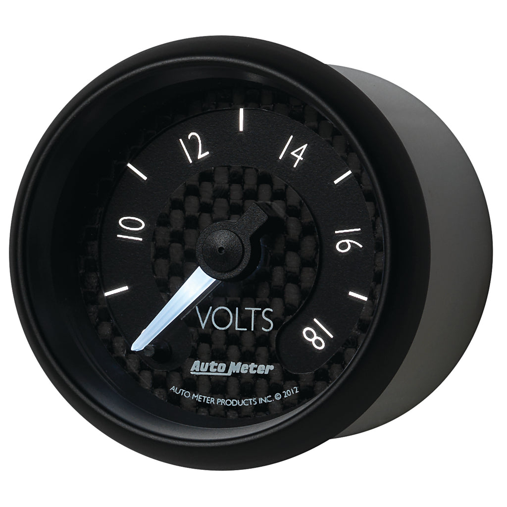 AutoMeter 8091 GAUGE, VOLTMETER, 2 1/16", 18V, DIGITAL STEPPER MOTOR, GT