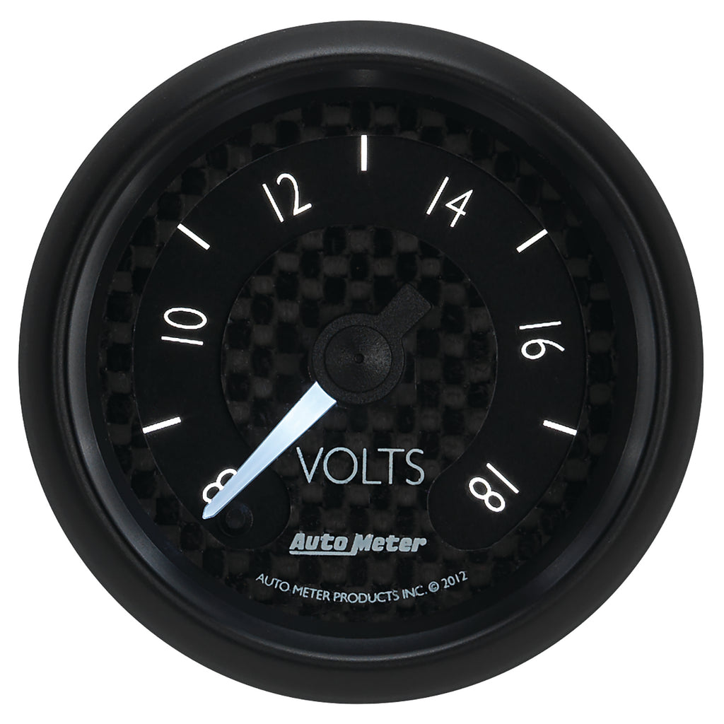 AutoMeter 8091 GAUGE, VOLTMETER, 2 1/16", 18V, DIGITAL STEPPER MOTOR, GT