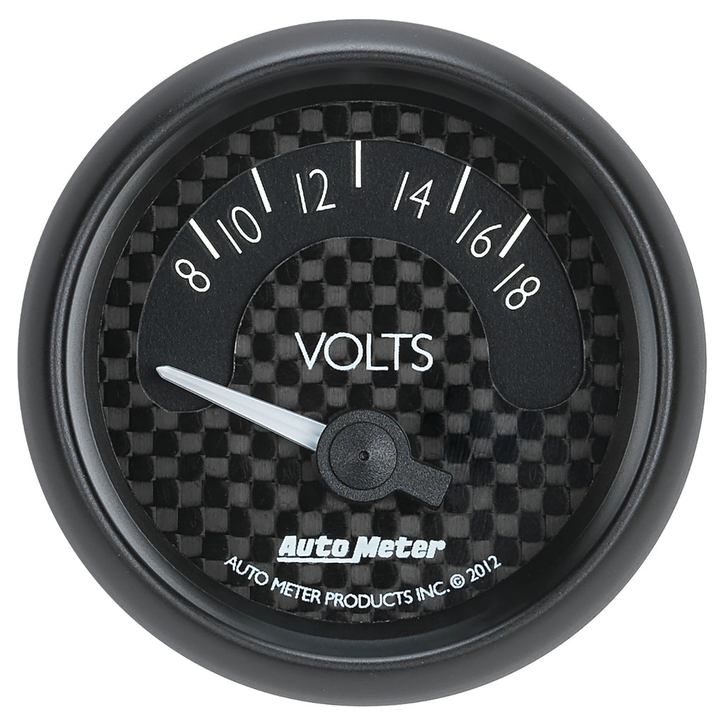 AutoMeter 8092 GAUGE, VOLTMETER, 2 1/16", 18V, ELEC, GT