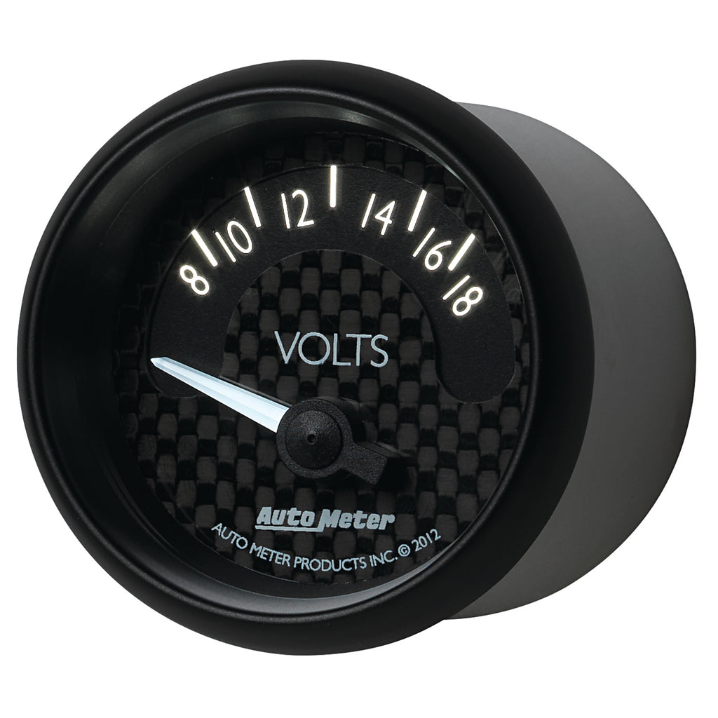 AutoMeter 8092 GAUGE, VOLTMETER, 2 1/16", 18V, ELEC, GT